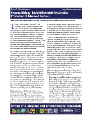 Advanced Biofuels